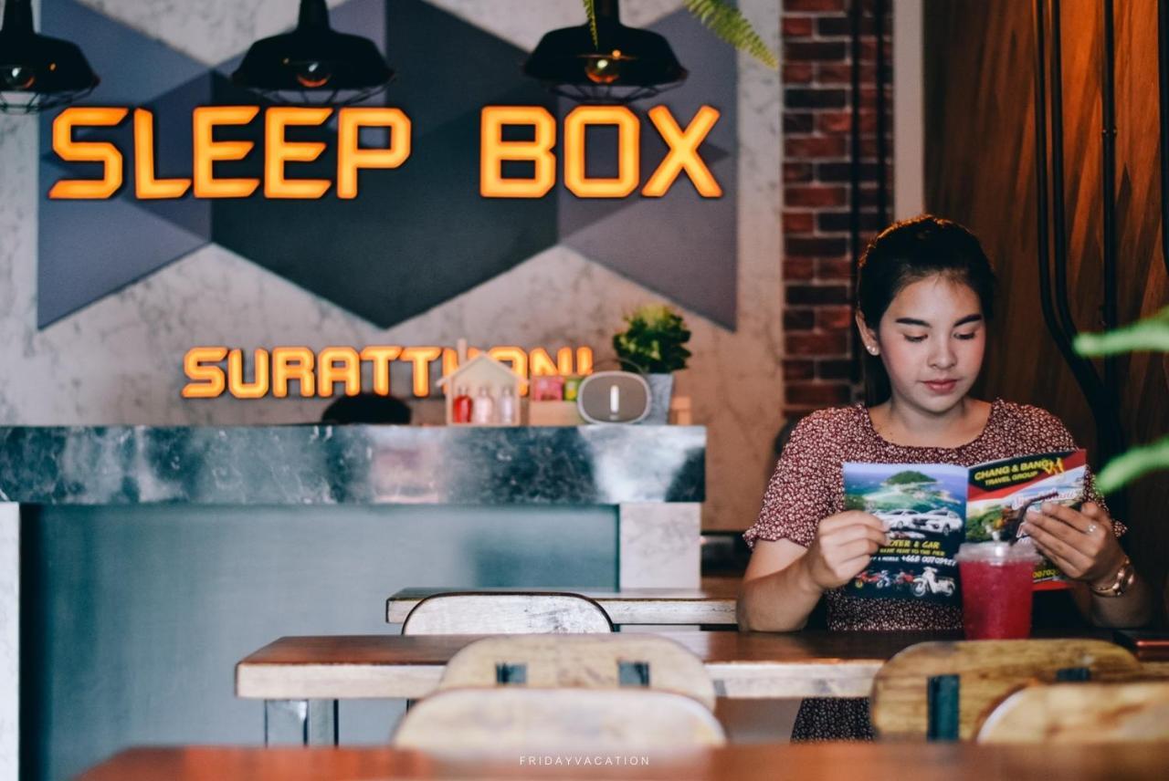 Sleepbox Hostel Suratthani Surat Thani Dış mekan fotoğraf