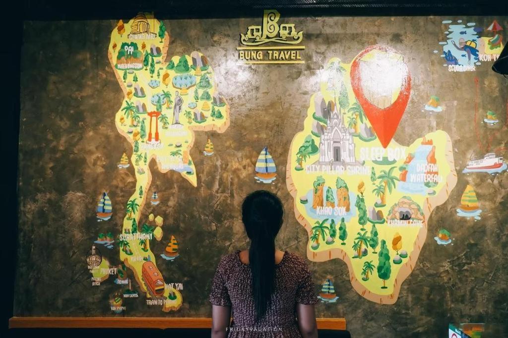 Sleepbox Hostel Suratthani Surat Thani Dış mekan fotoğraf