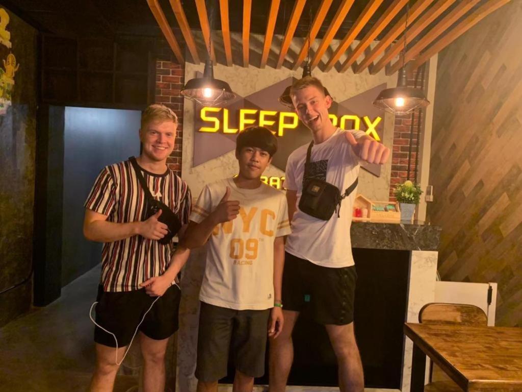 Sleepbox Hostel Suratthani Surat Thani Dış mekan fotoğraf