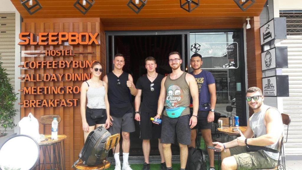 Sleepbox Hostel Suratthani Surat Thani Dış mekan fotoğraf