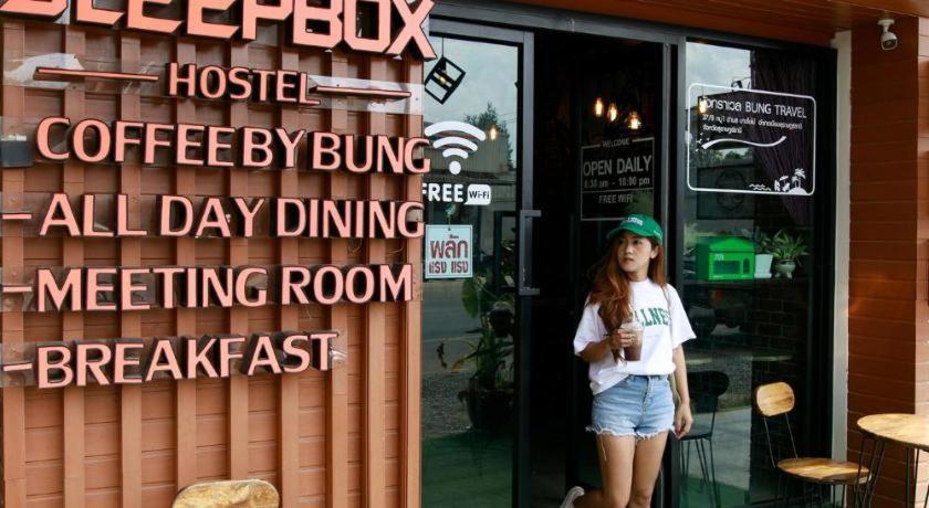 Sleepbox Hostel Suratthani Surat Thani Dış mekan fotoğraf